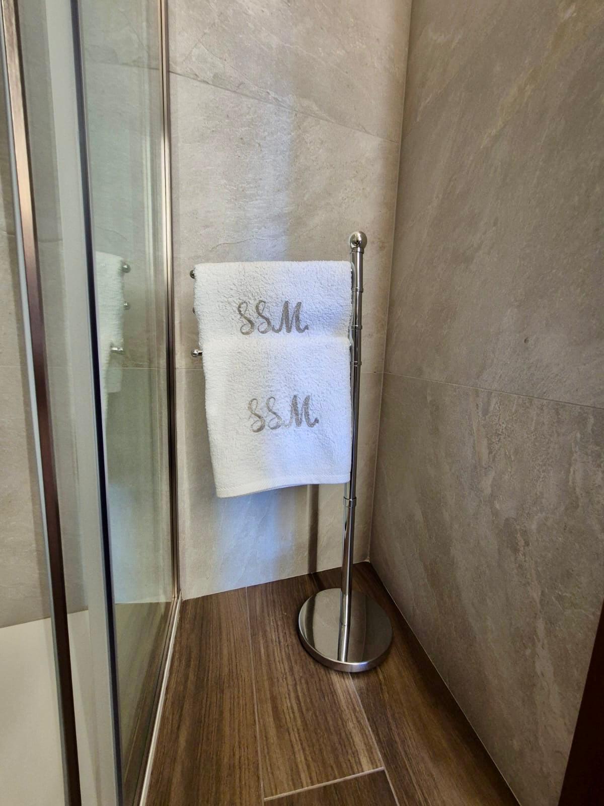 Asciugamani ricamati Suite San Martino